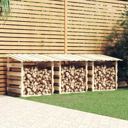 vidaXL 3 db impregnált fenyőfa pergola tetővel 100 x 90 x 100 cm