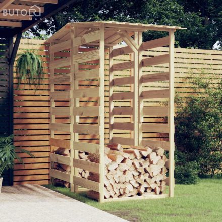 vidaXL 2 db impregnált fenyőfa pergola tetővel 100 x 90 x 200 cm