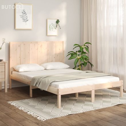 vidaXL tömör fenyőfa ágy matrac nélkül 160 x 200 cm
