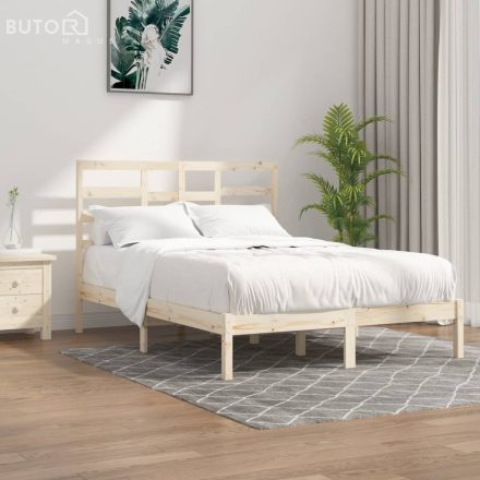 vidaXL tömör fa ágykeret matrac nélkül 160 x 200 cm