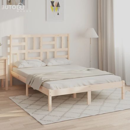 vidaXL tömör fa ágykeret matrac nélkül 160 x 200 cm