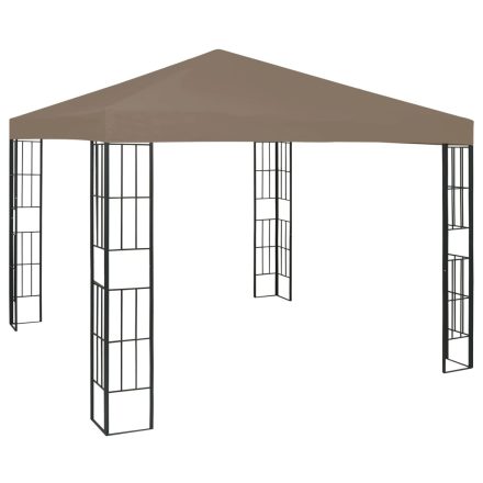 vidaXL tópszínű pavilon 3 x 3 m