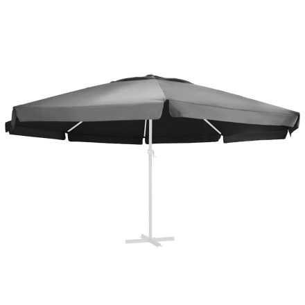 vidaXL antracitszürke kültéri napernyőponyva 610 cm