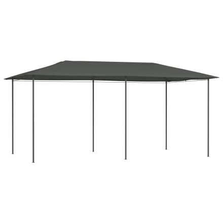vidaXL antracitszürke pavilon 2,98 x 5,3 x 2,59 m 160 g/m²