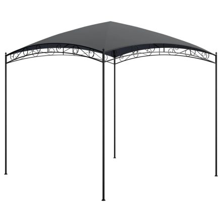 vidaXL antracitszürke pavilon 3 x 3 x 2,65 m 180 g/m²