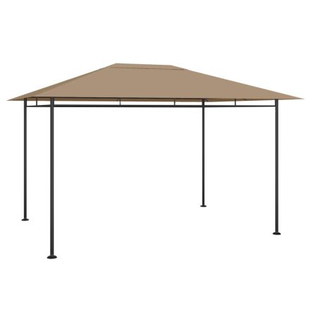 vidaXL tópszínű pavilon 384x281x270 cm 180 g/m²