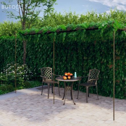 vidaXL antik barna vas kerti pergola 6 x 3 x 2,5 m 