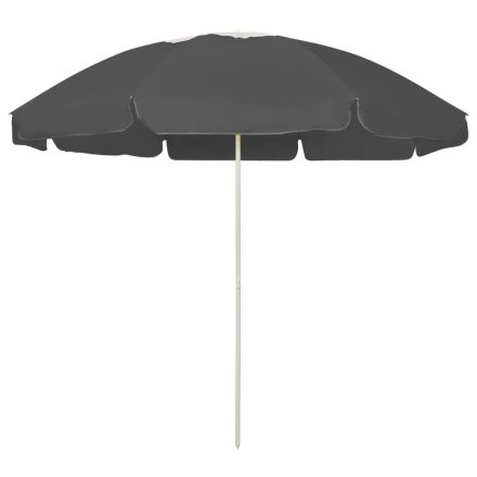 vidaXL antracitszürke strandnapernyő 240 cm