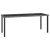 vidaXL szürke polyrattan kerti étkezőasztal 180 x 70 x 73 cm