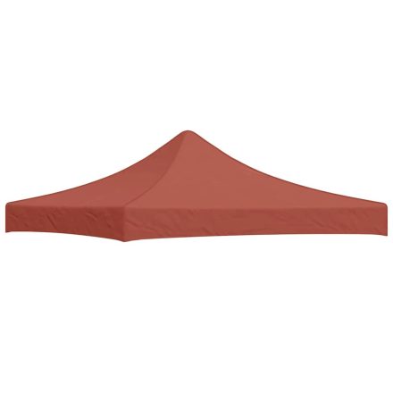 vidaXL terrakotta tető partisátorhoz 3 x 3 m 270 g/m²