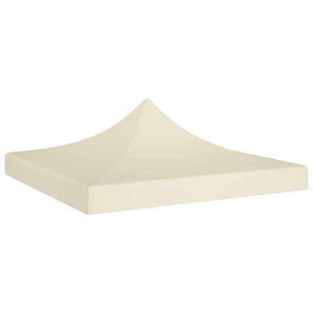 vidaXL krémszínű tető partisátorhoz 2 x 2 m 270 g/m² 