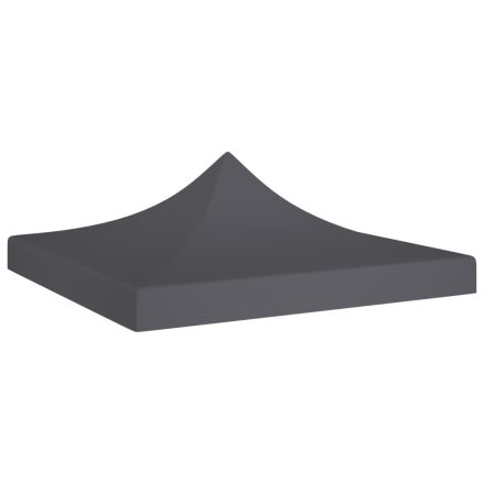 vidaXL antracitszürke tető partisátorhoz 2 x 2 m 270 g/m² 