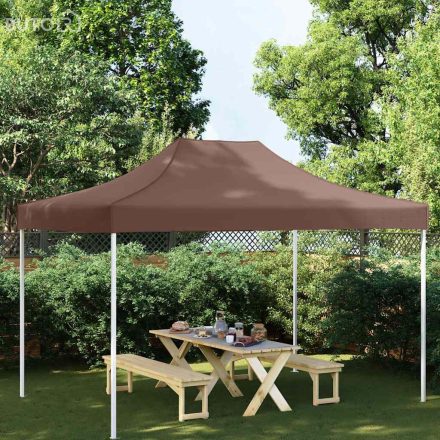 vidaXL barna tető partisátorhoz 4 x 3 m 270 g/m² 