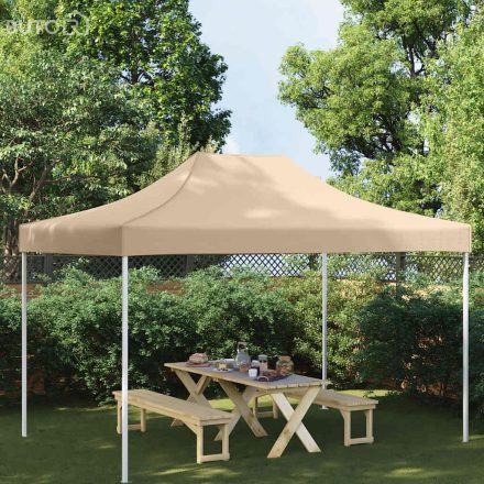 vidaXL bézs tető partisátorhoz 4,5 x 3 m 270 g/m²