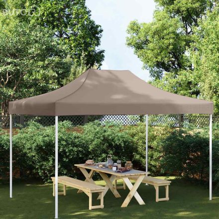 vidaXL tópszínű tető partisátorhoz 4,5 x 3 m 270 g/m² 