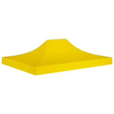 vidaXL sárga tető partisátorhoz 4,5 x 3 m 270 g/m²