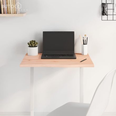 vidaXL kezeletlen tömör tölgyfa asztallap 60x50x2 cm