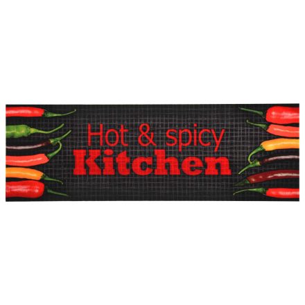 vidaXL "Hot & Spicy" mintájú mosható konyhaszőnyeg 60 x 300 cm 