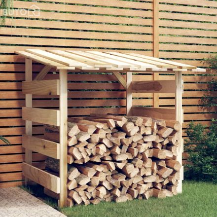vidaXL impregnált fenyőfa pergola tetővel 100 x 90 x 100 cm