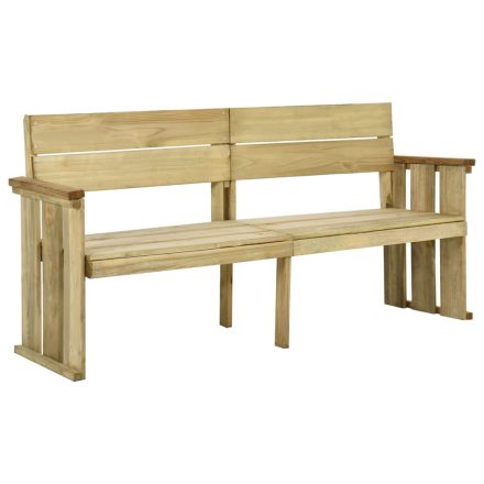vidaXL impregnált fenyőfa kerti pad 172 cm