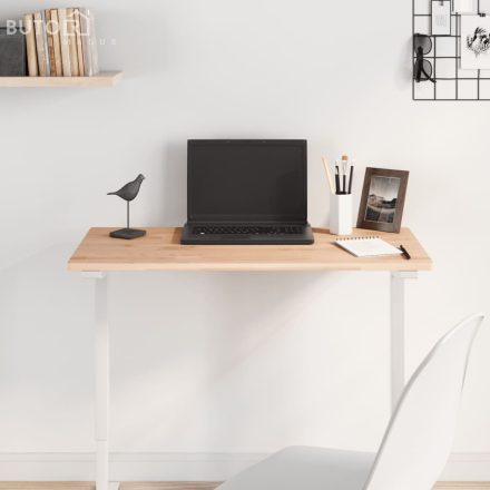 vidaXL tömör bükkfa téglalap alakú asztallap 80 x 40 x 1,5 cm