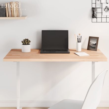 vidaXL tömör bükkfa téglalap alakú asztallap 100x50x2,5 cm