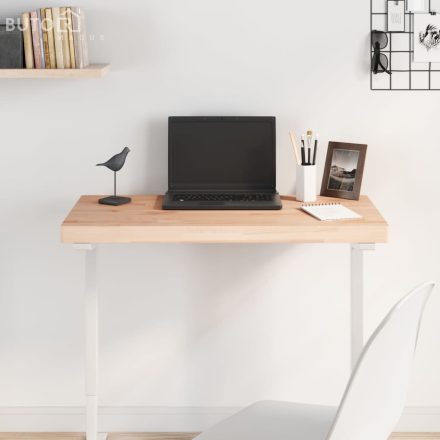 vidaXL tömör bükkfa téglalap alakú asztallap 100x50x4 cm