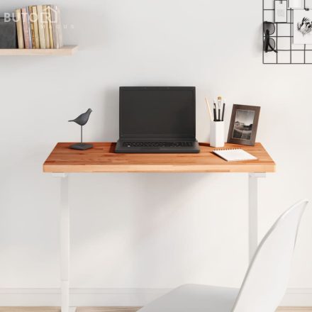 vidaXL tömör bükkfa téglalap alakú asztallap 80x40x2,5 cm