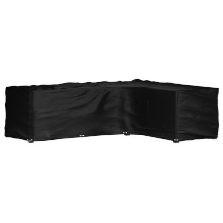 vidaXL L-alakú kerti bútorhuzat 16 fűzőlyukkal 260 x 210 x 80 cm