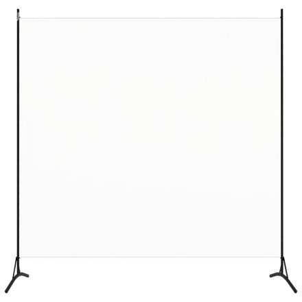 vidaXL fehér 1 paneles szövet paraván 175 x 180 cm