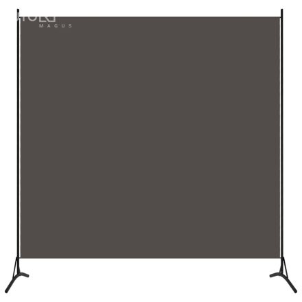 vidaXL antracitszürke 1 paneles szövet paraván 175 x 180 cm