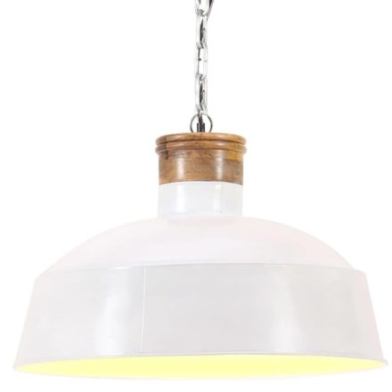 vidaXL fehér ipari függőlámpa 32 cm E27