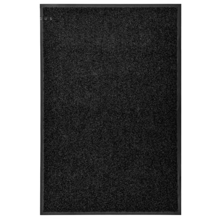 vidaXL fekete kimosható lábtörlő 60 x 90 cm