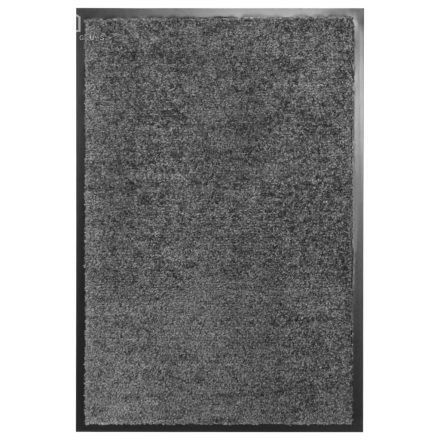 vidaXL antracitszürke kimosható lábtörlő 40 x 60 cm