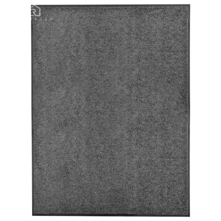 vidaXL antracitszürke kimosható lábtörlő 90 x 120 cm