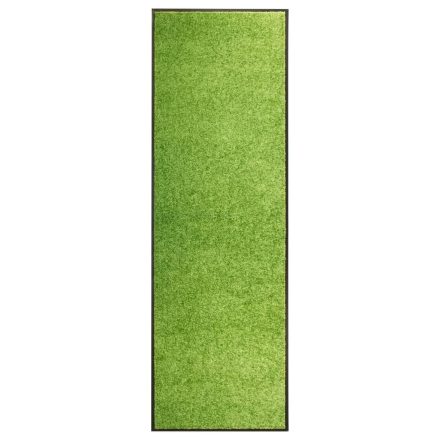 vidaXL zöld kimosható lábtörlő 60 x 180 cm
