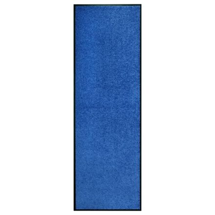 vidaXL kék kimosható lábtörlő 60 x 180 cm