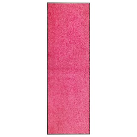 vidaXL rózsaszín kimosható lábtörlő 60 x 180 cm