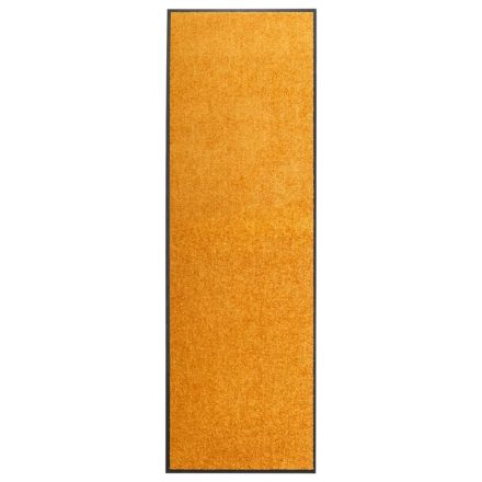 vidaXL narancssárga kimosható lábtörlő 60 x 180 cm