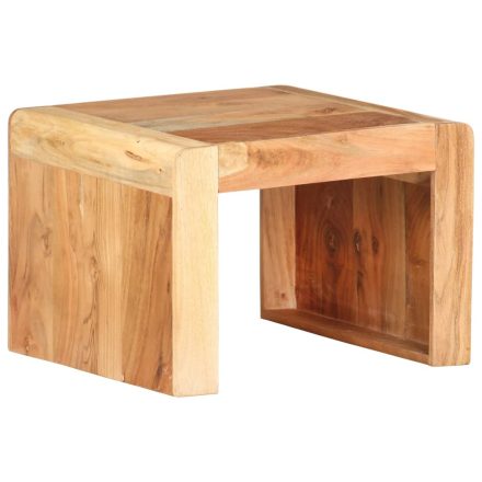 vidaXL tömör akácfa kisasztal 43 x 40 x 30 cm
