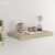 vidaXL tölgyszínű MDF lebegő fali polc 40 x 23 x 3,8 cm