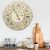 vidaXL többszínű MDF falióra 60 cm