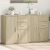 vidaXL 2 db sonoma tölgy színű szerelt fa tálalószekrény 60x31x70 cm