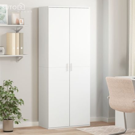 vidaXL fehér szerelt fa magasszekrény 70 x 35 x 180