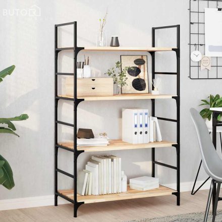 vidaXL 2 db kezeletlen tömör akácfa függőpolc 80 x 40 x 2 cm