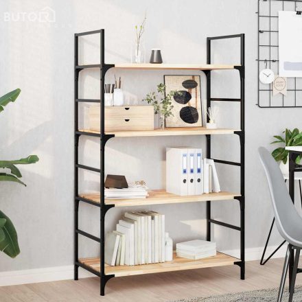 vidaXL 3 db kezeletlen tömör akácfa függőpolc 80 x 40 x 2 cm