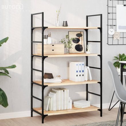 vidaXL 3 db kezeletlen tömör akácfa függőpolc 100 x 40 x 2 cm