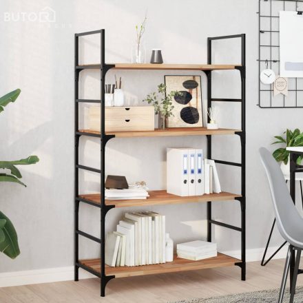 vidaXL olajbevonatú tömör akácfa függőpolc 100 x 40 x 2 cm
