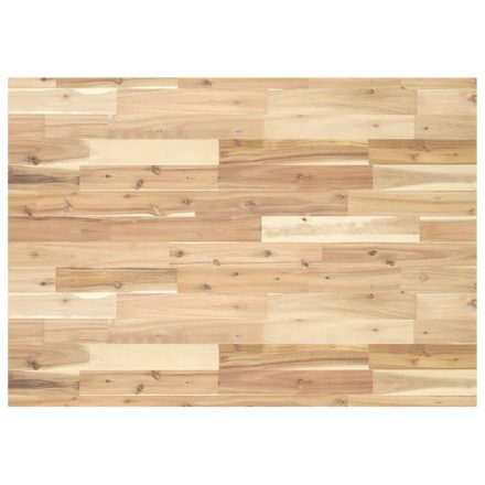 vidaXL kezeletlen tömör akácfa íróasztallap 80 x 70 x 4 cm