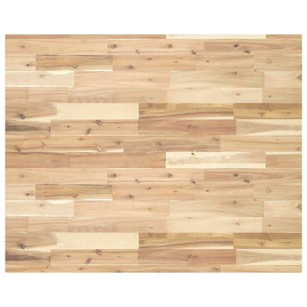 vidaXL kezeletlen tömör akácfa íróasztallap 100 x 80 x 4 cm